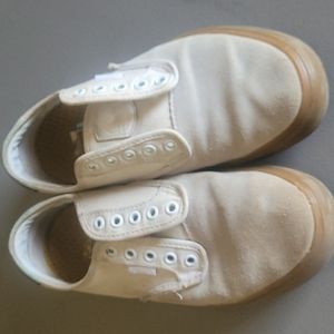 Vans pro size 8.5 white and blue